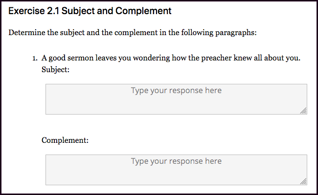 Workbook enhancement user interface